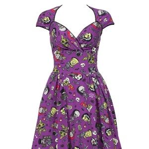 PINUP COUTURE BNWT XL LUSCIOUS DRESS MONSTER MASH